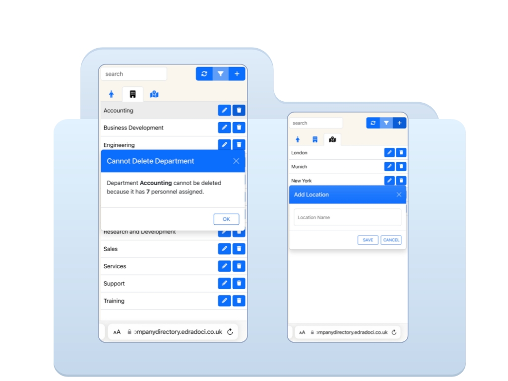Company Directory screenshot 2